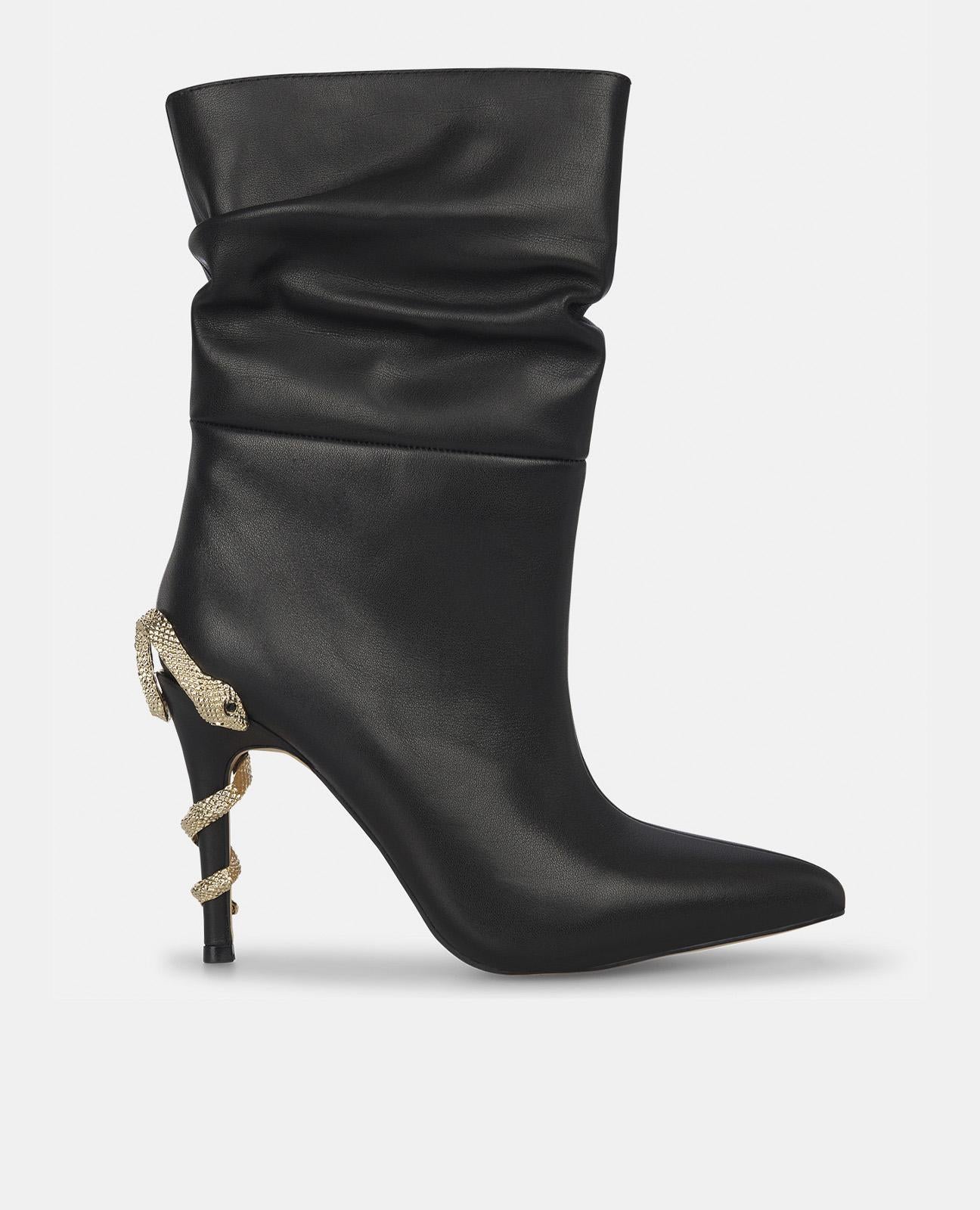 BOTÍN TACÓN DE SERPIENTE