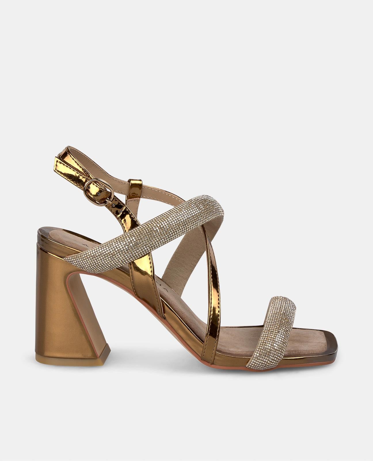 MIRROR HEEL SANDAL
