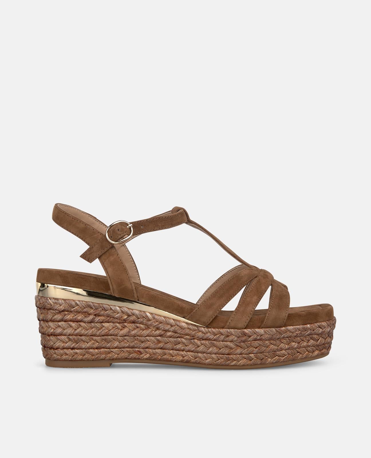 SANDALIA ESPARTO PEDRERIA