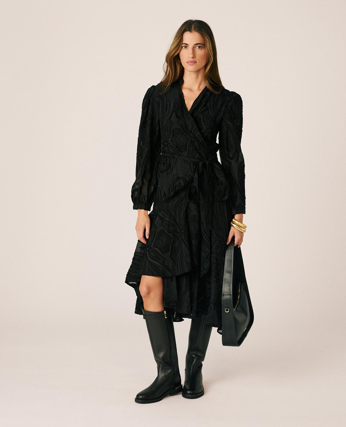 VESTIDO JACQUARD
