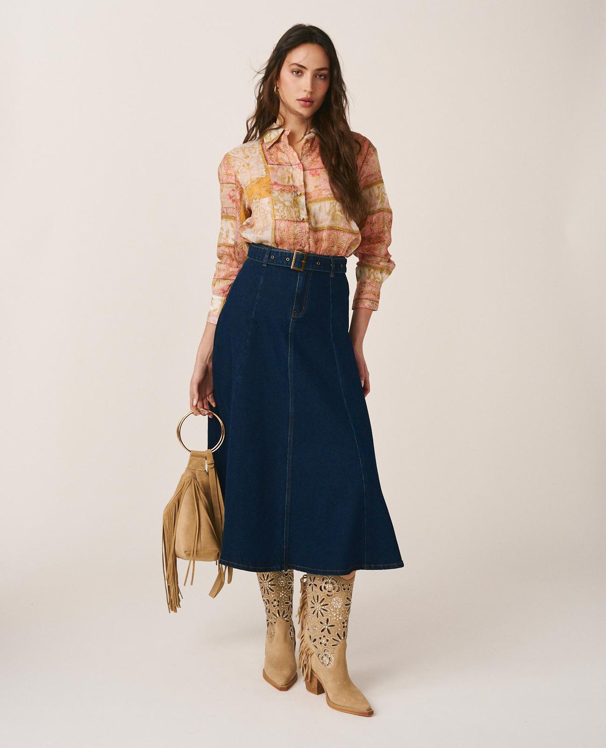 DENIM SKIRT