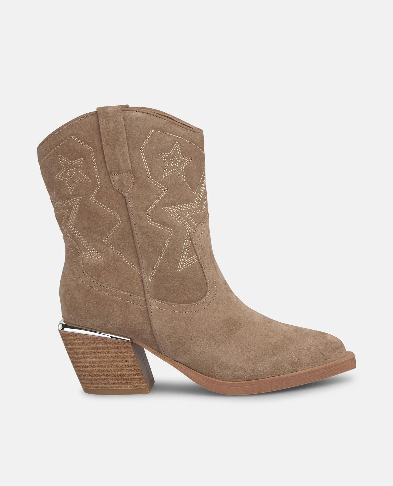 BOTA DE TORNOZELO DE SALTO BAIXO