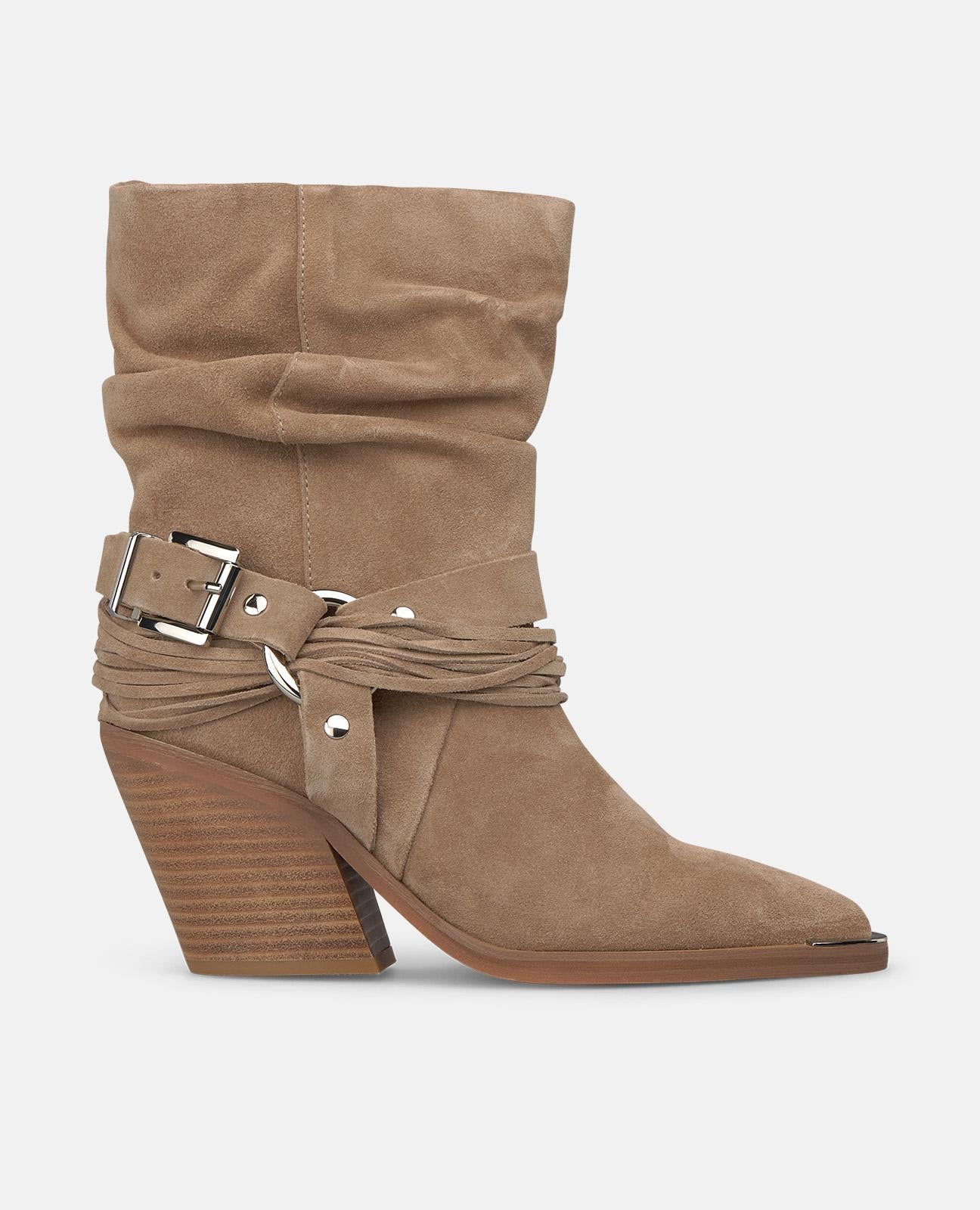 BOTA DE ANTE EFECTO FRUNCIDO