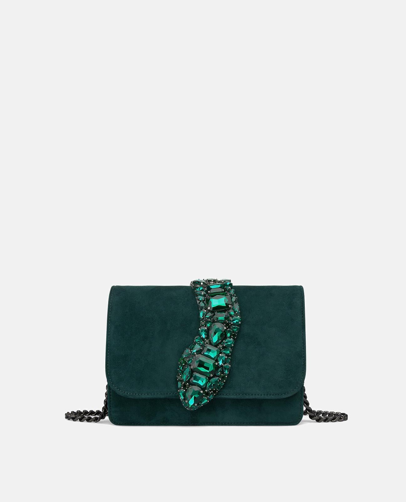 BOLSO BANDOLERA SOLAPA SERPIENTE