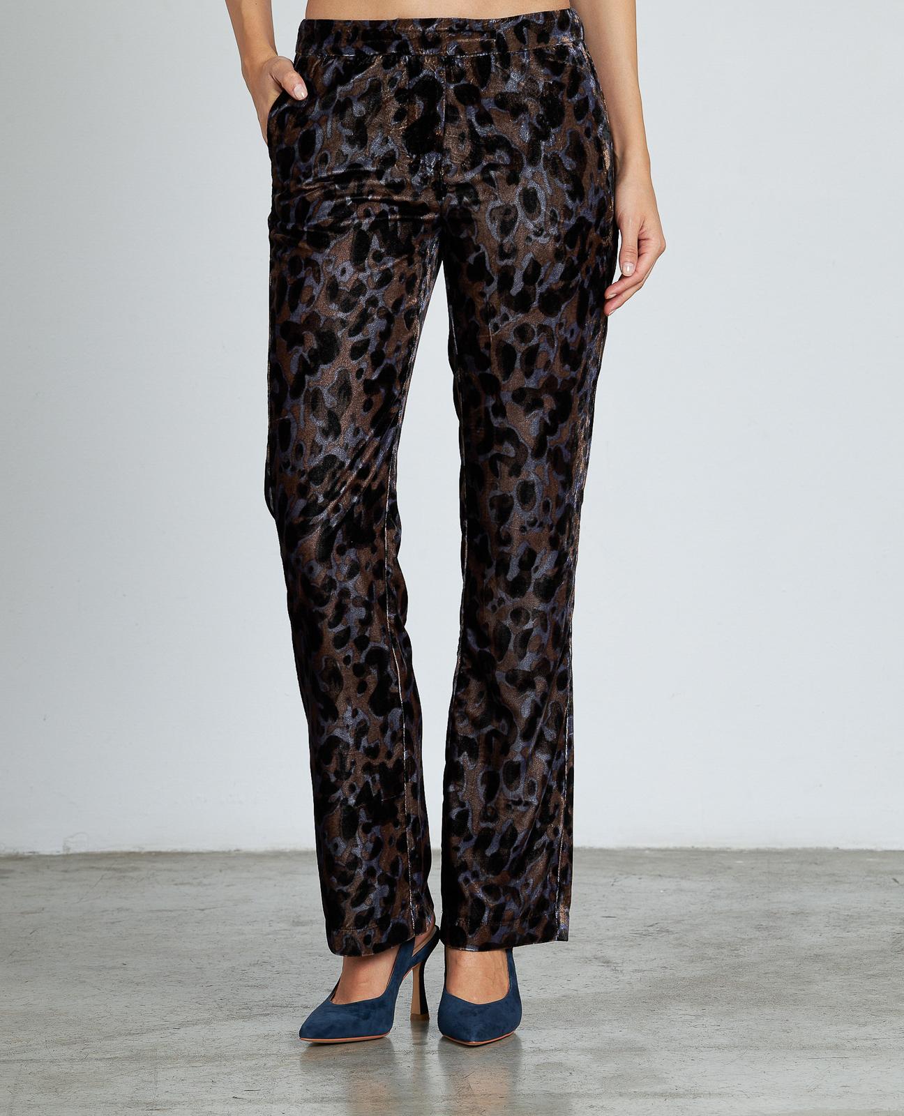 PANTALON LEOPARDO TERCIOPELO
