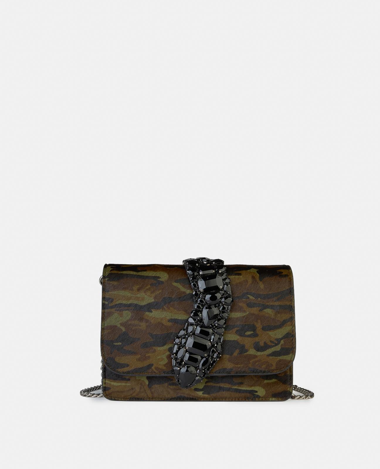 BOLSO BANDOLERA SOLAPA SERPIENTE