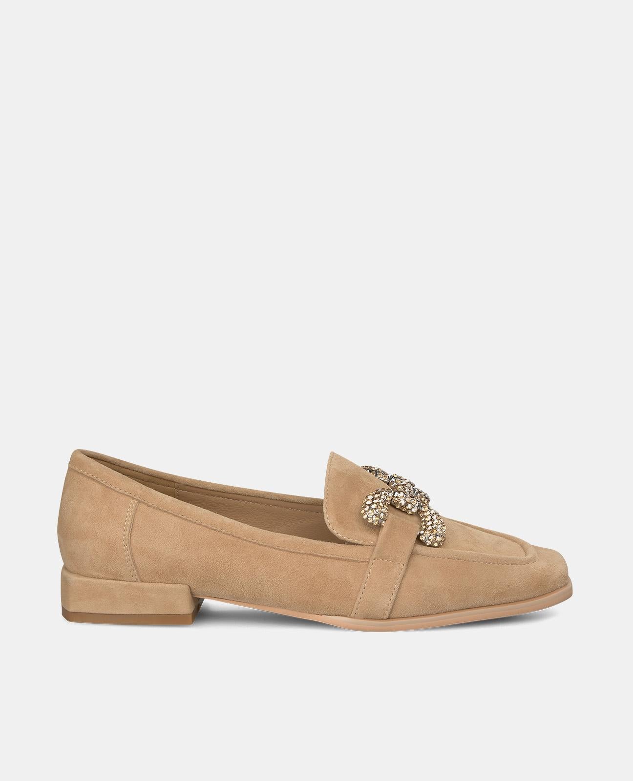 MOCASSIM DE ESTRIBO COM STRASS