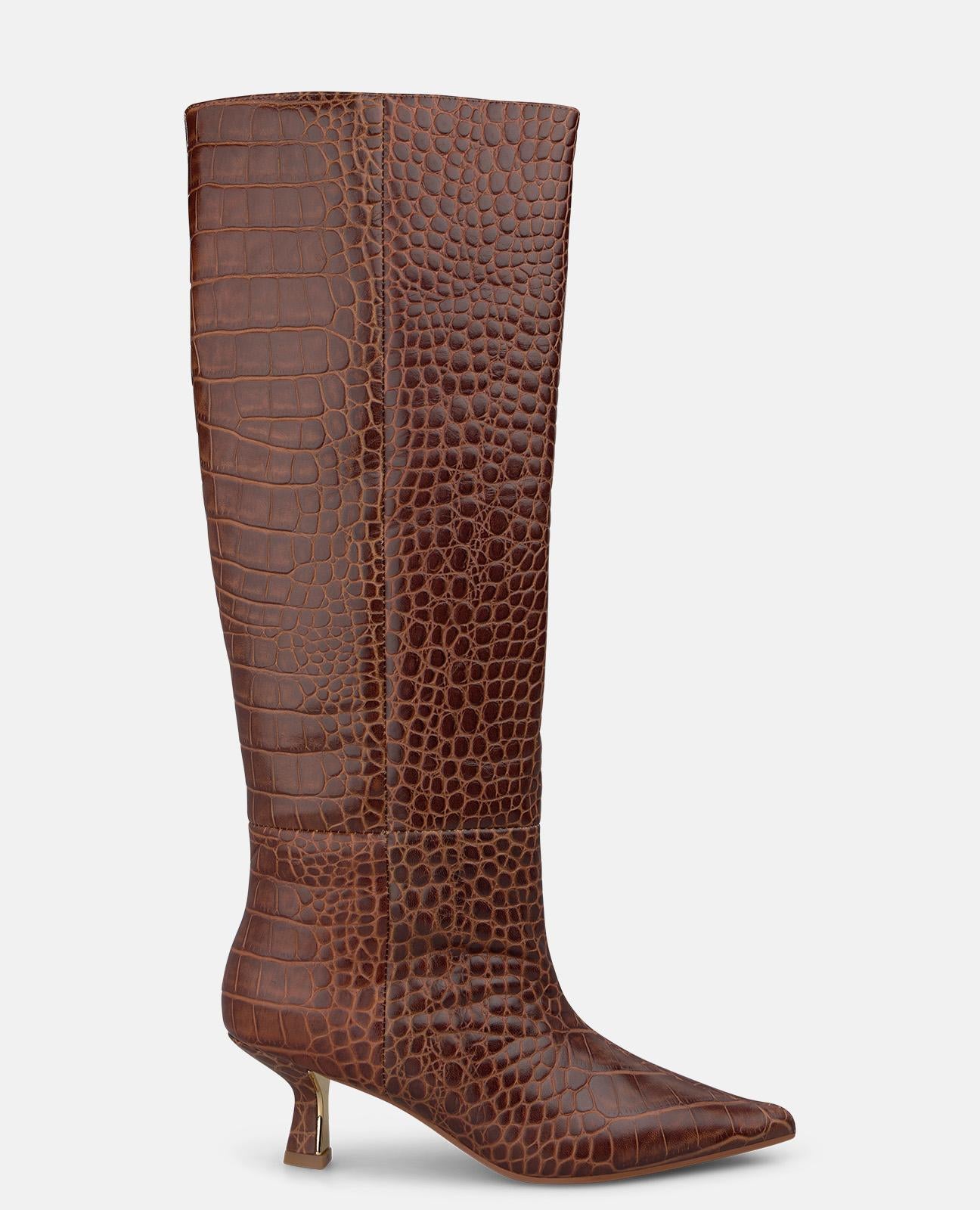 BOTA DE PIEL ANIMAL PRINT
