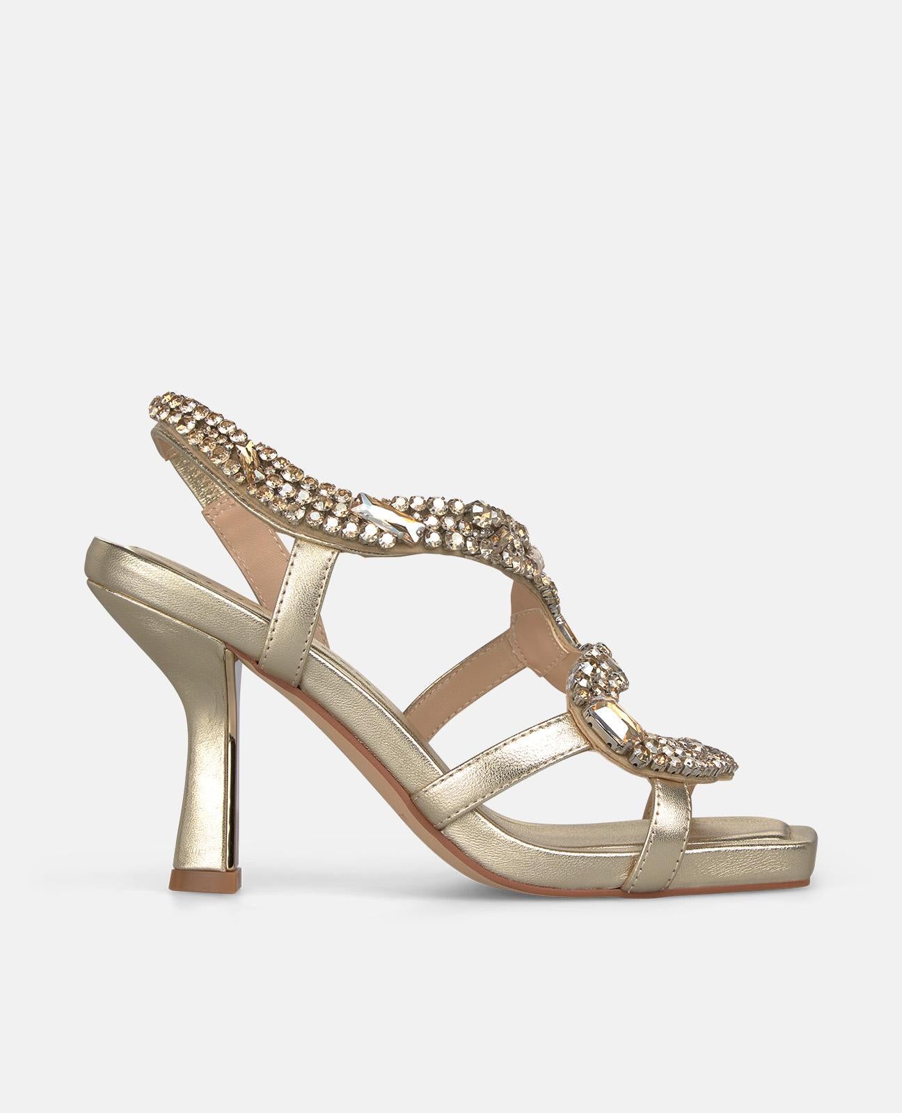 SANDALIA DE TACON SERPIENTE