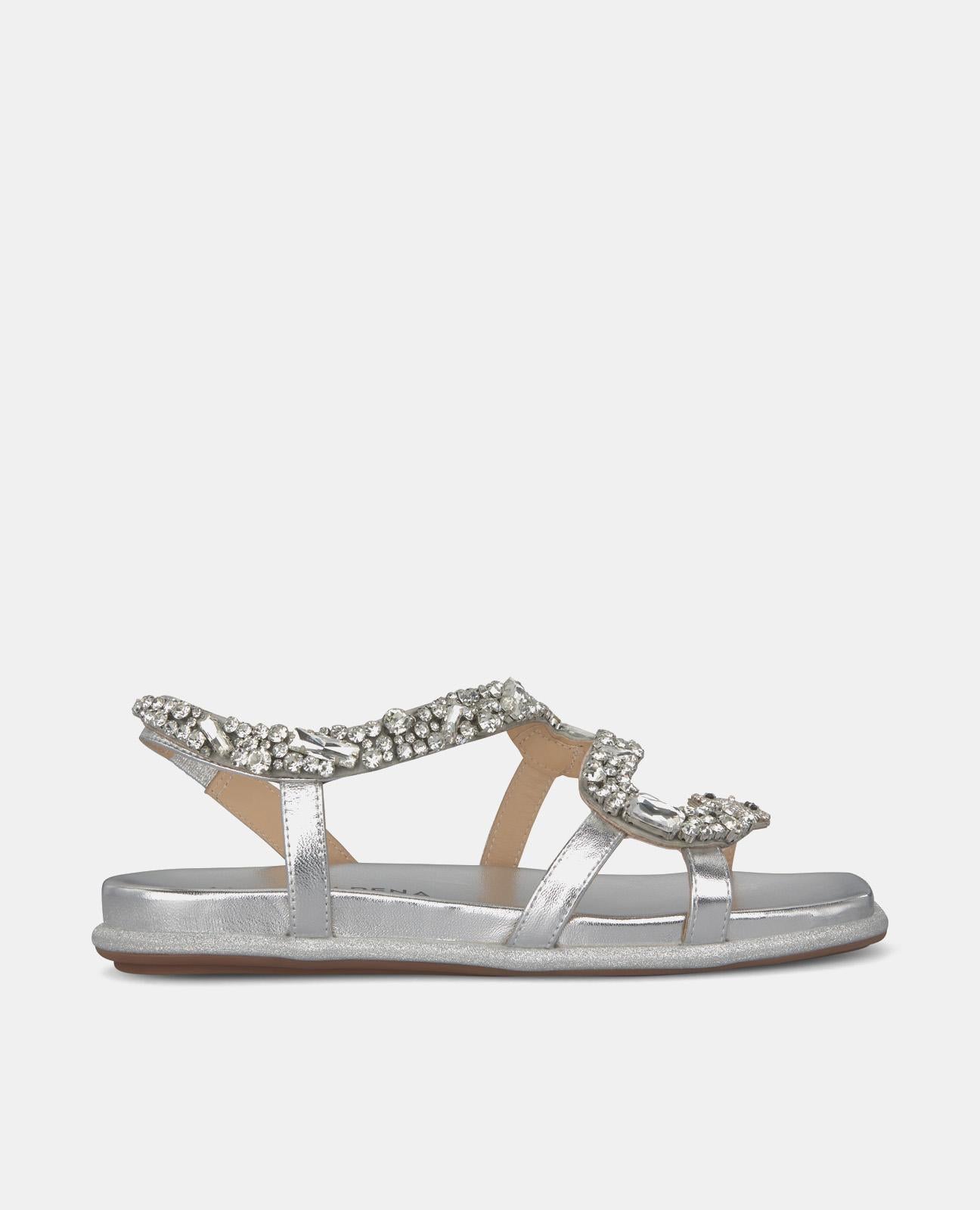 SANDAL WITH SNAKE STRAP