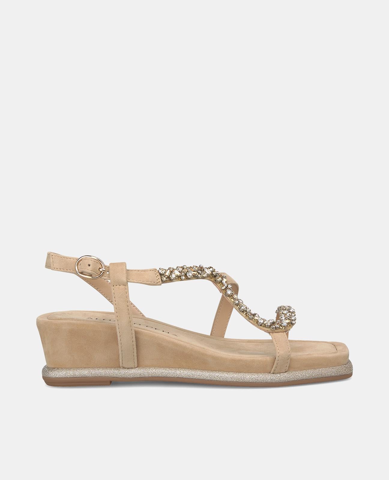GLITTER MIDSOLE WEDGE