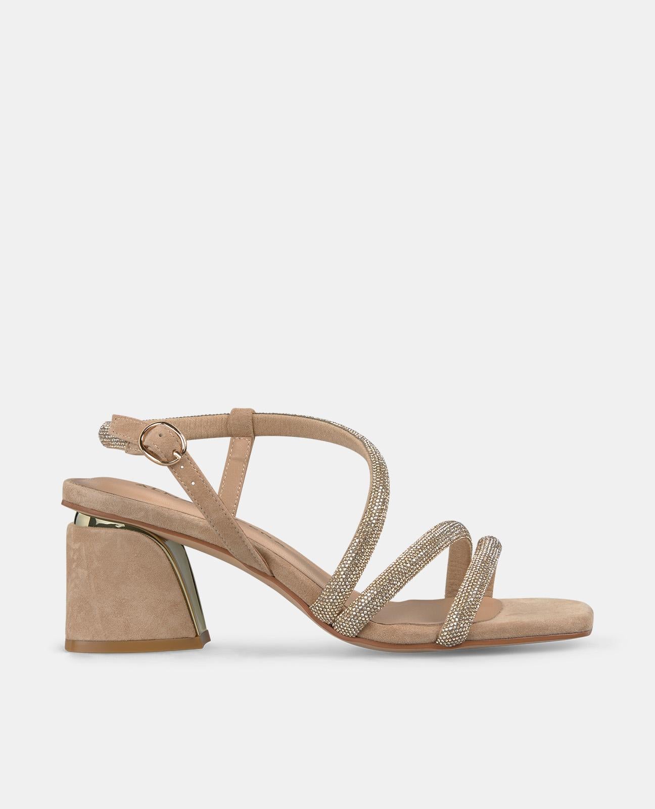 SANDÁLIA DE SALTO LARGO