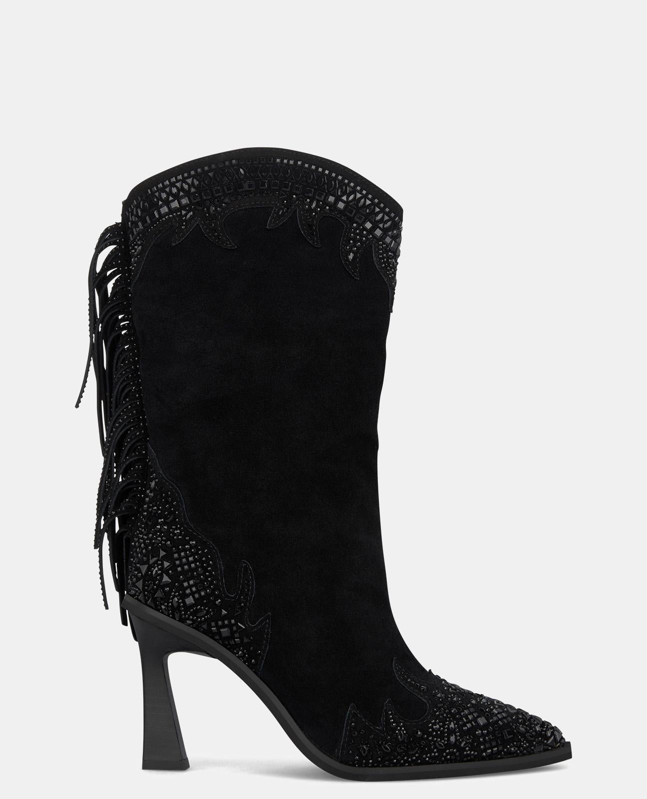 DEMI-BOTTE À FRANGES