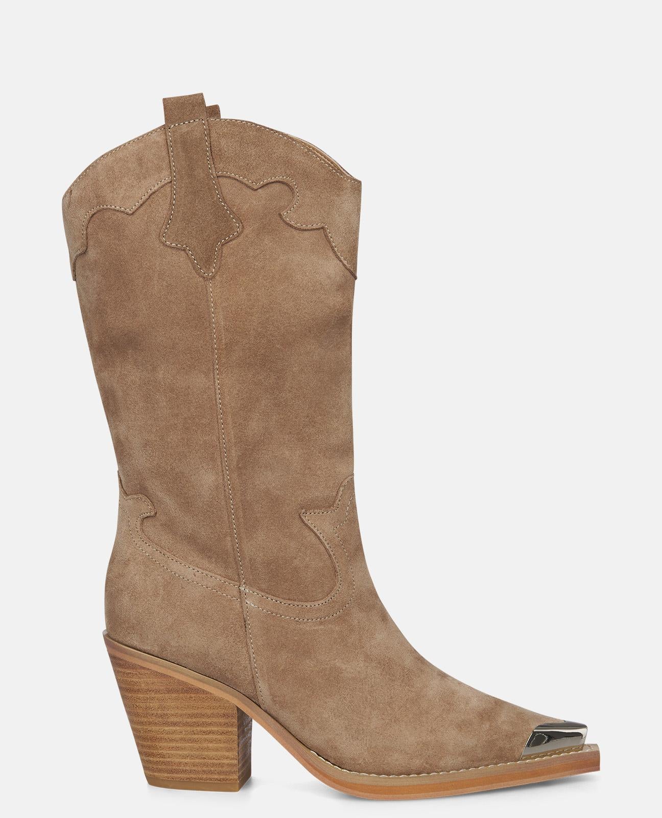 BIQUEIRA METÁLICA DE MEIA BOTA