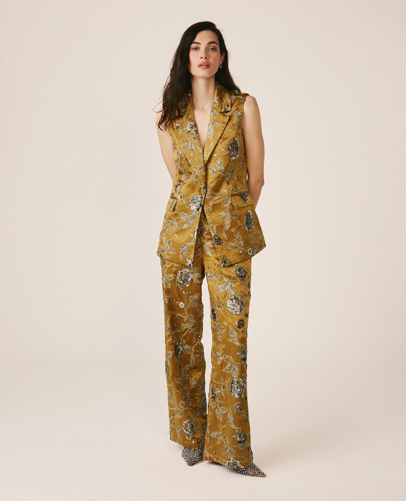 PANTALÓN FLORES