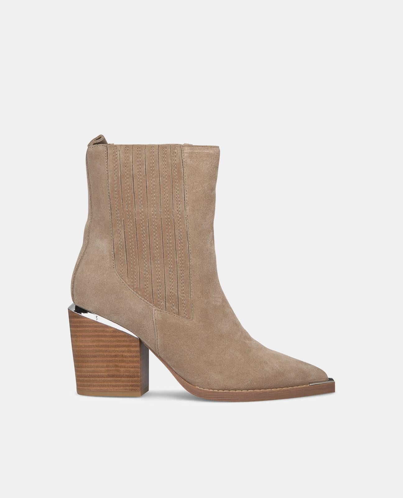ANKLE BOOT WITH BLOCK HEEL