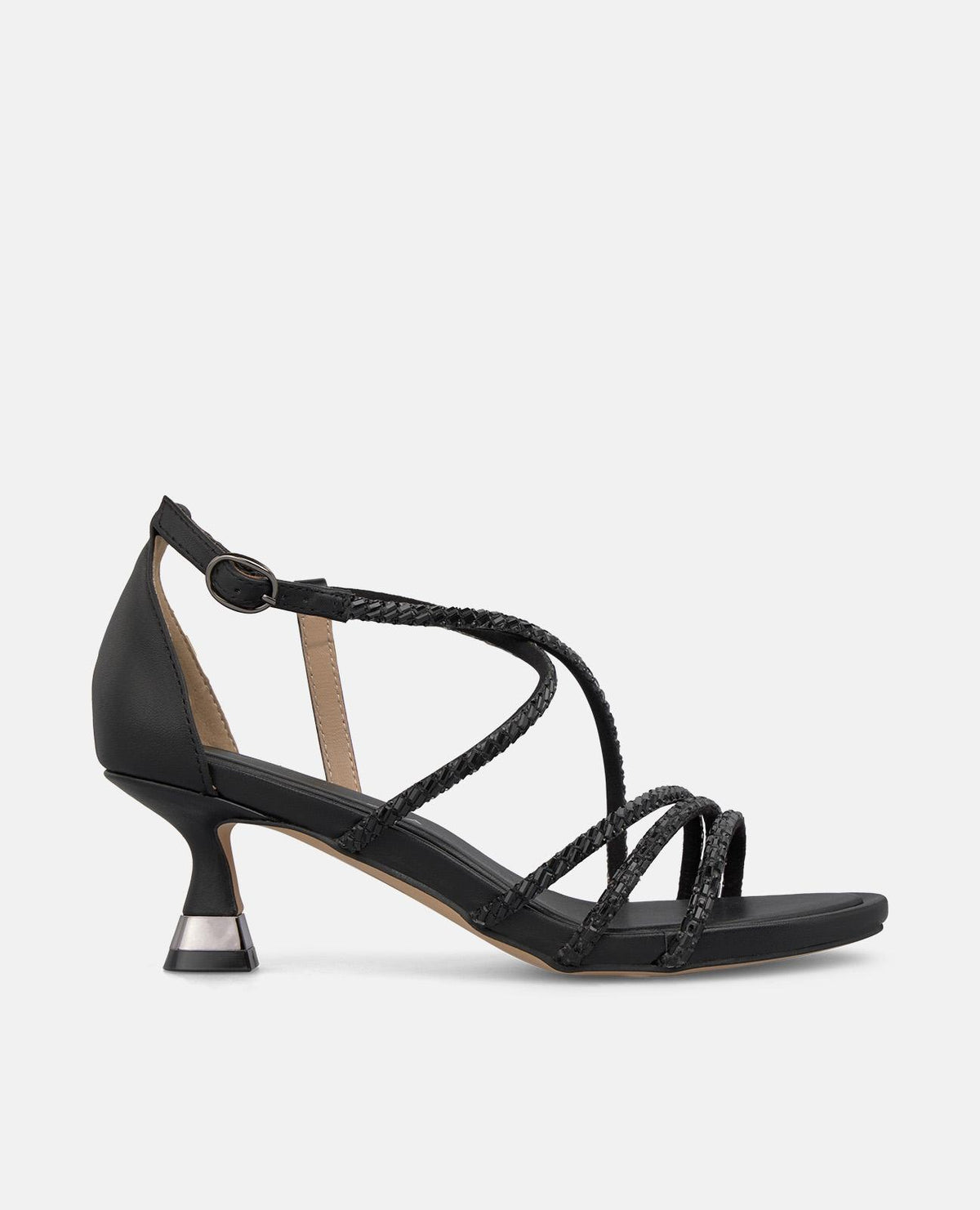 SANDALIA TACON TIRAS FINAS TRANSFER