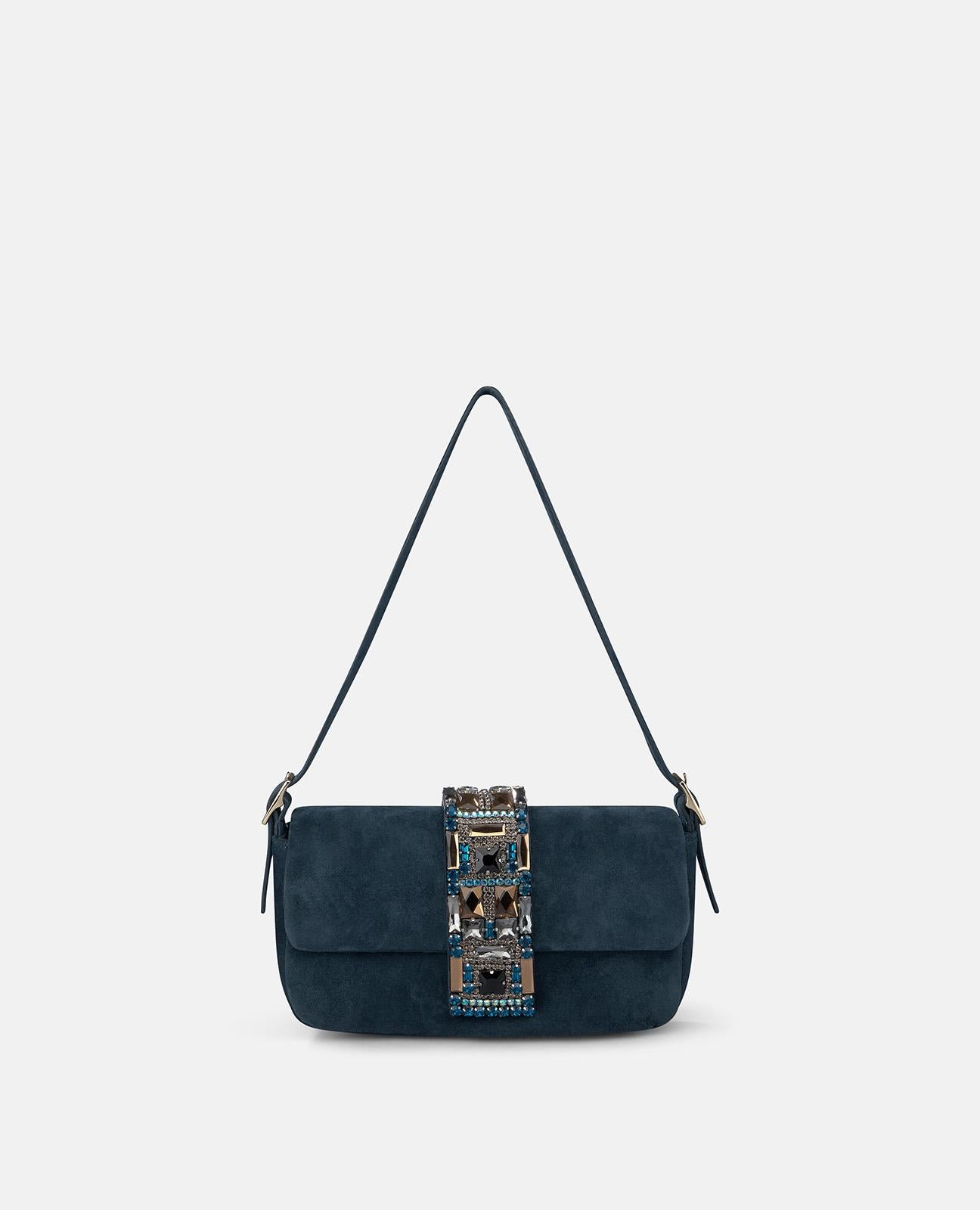 BOLSO DE HOMBRO DETALLE PEDRERÍA