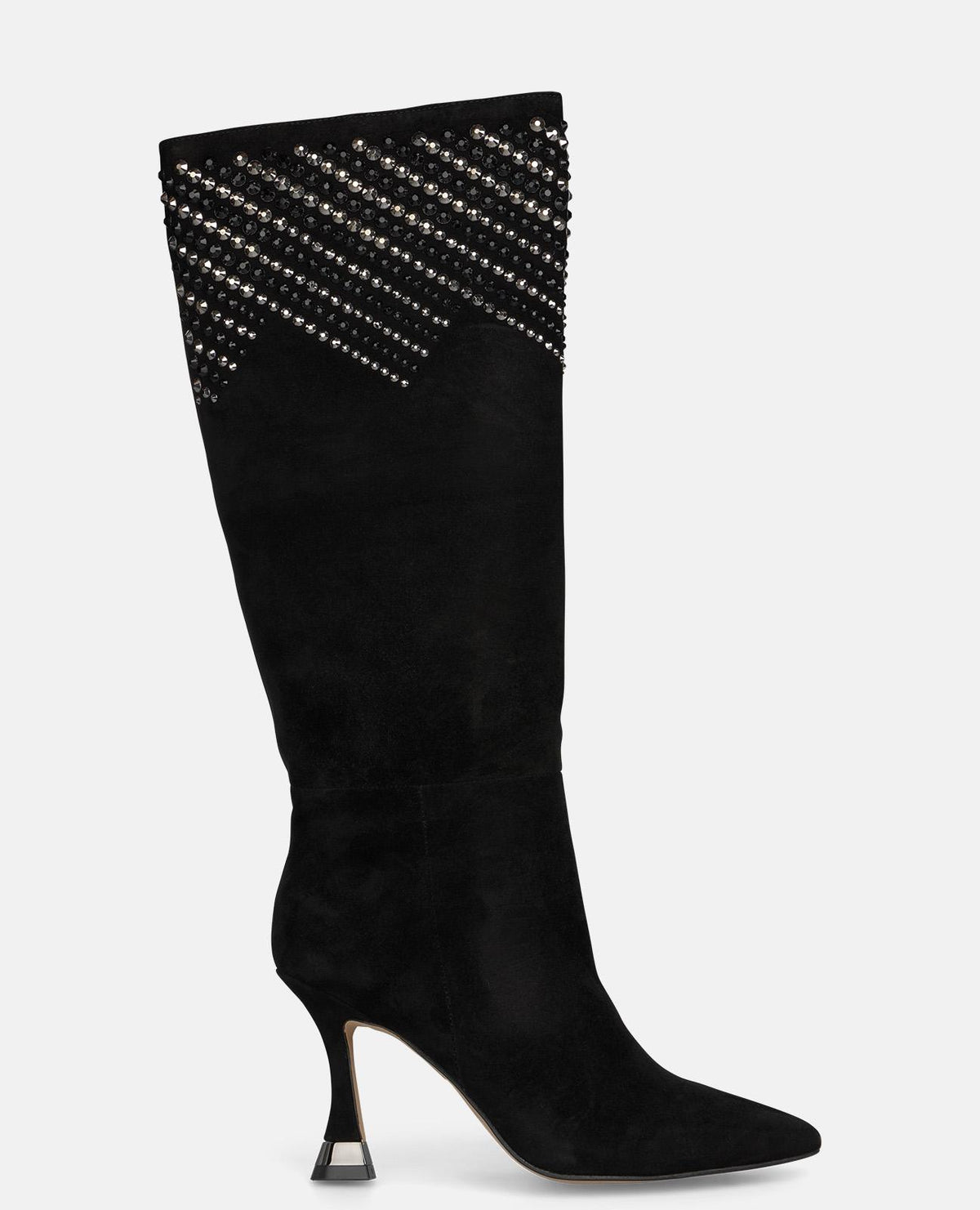 STIVALE CON DETTAGLI IN STRASS