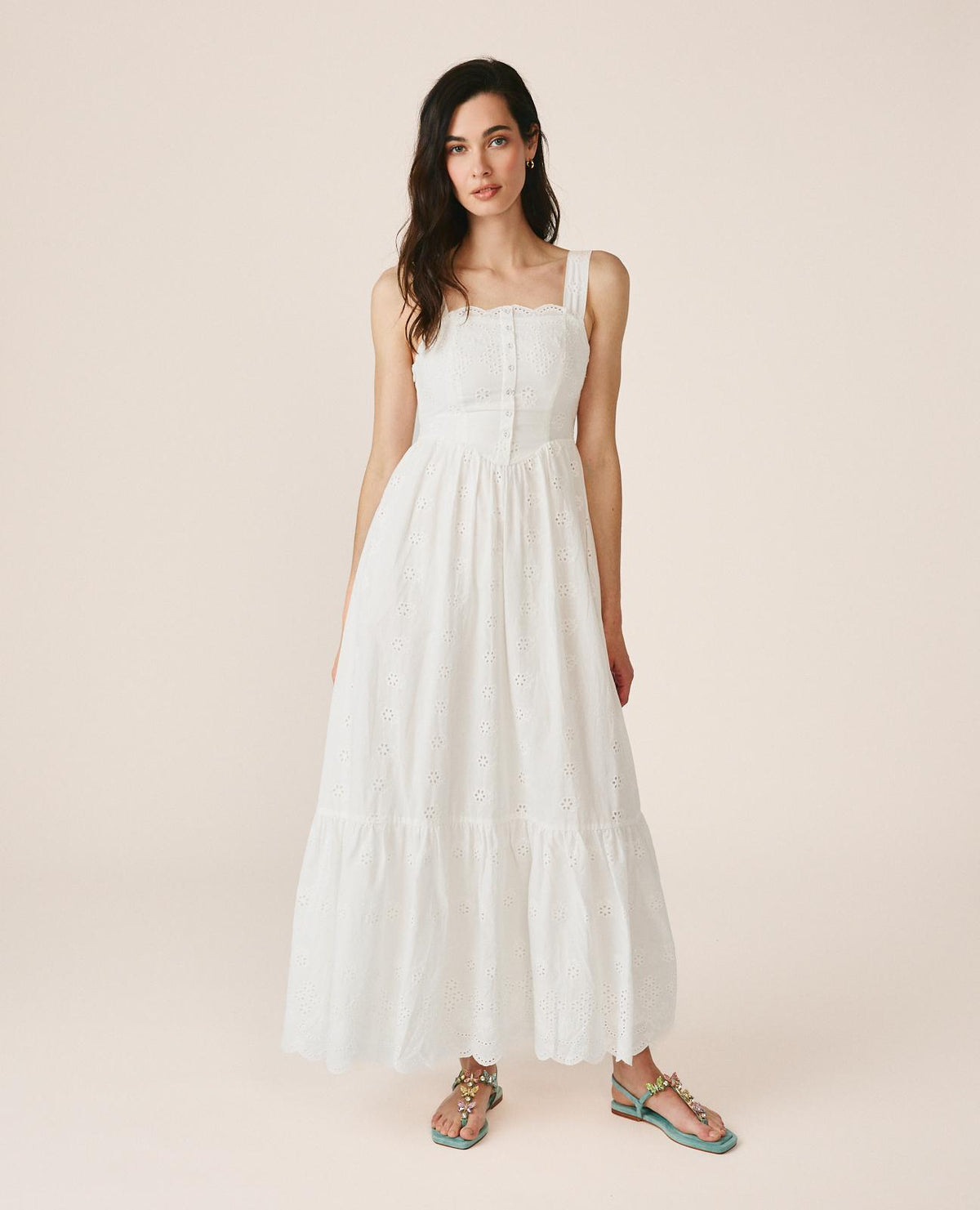 VESTIDO BORDADO INGLÉS