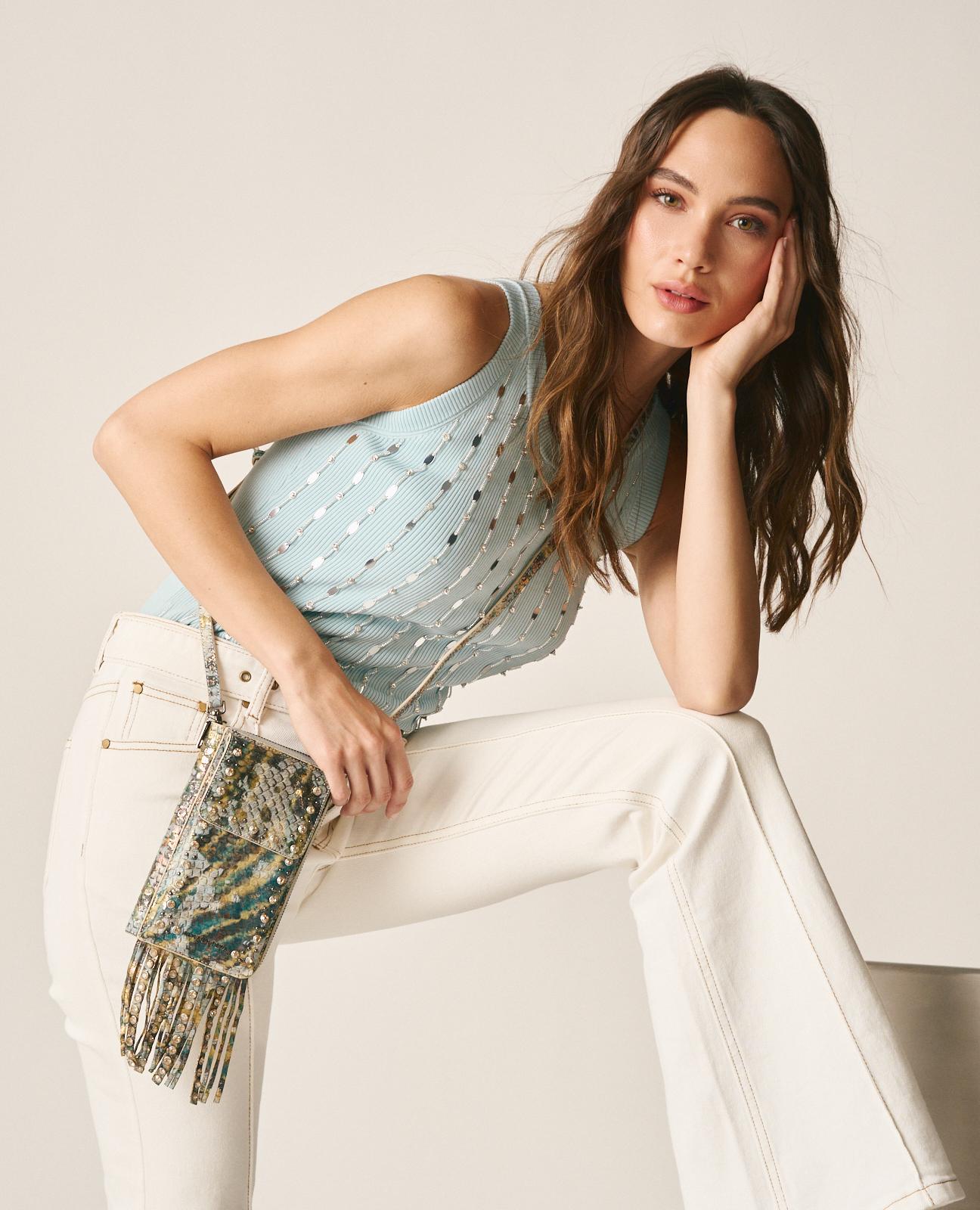 BOLSO CARTERA PEDRERÍA