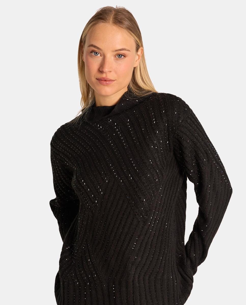 COL DE PULL TRICOTÉ