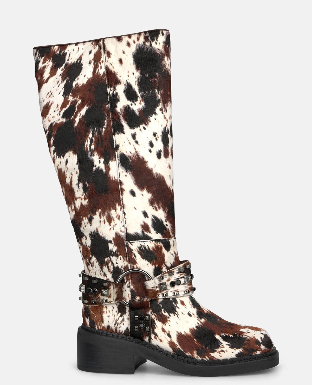 STUDDED BIKER BOOT