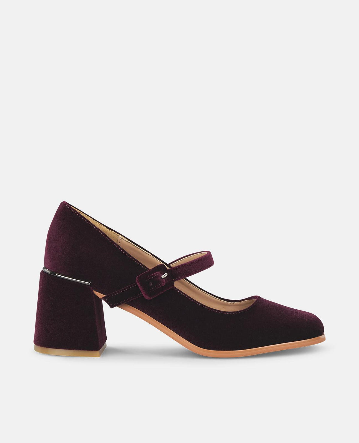 SCARPA CON TACCO MEDIO E LACCETTO