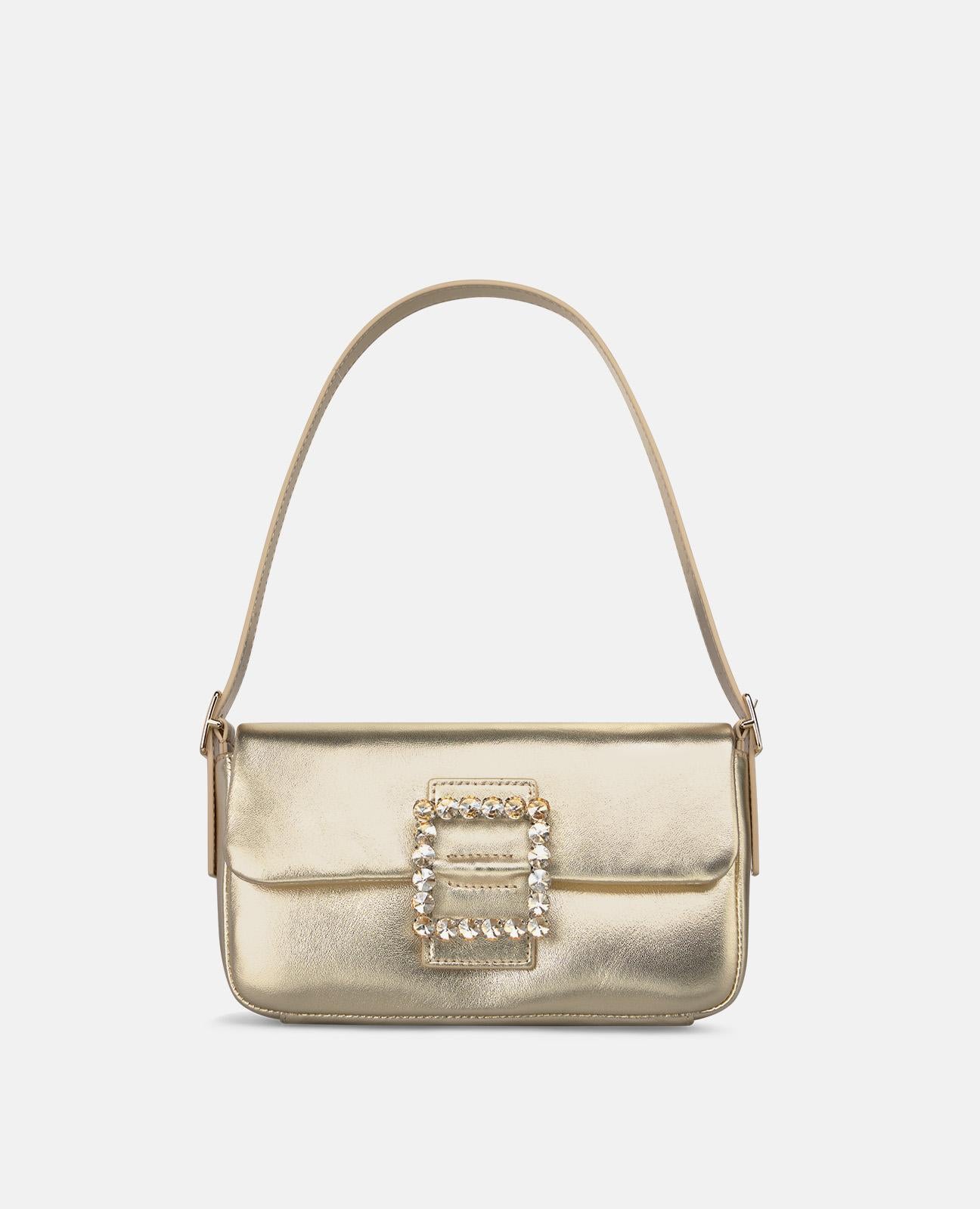 HANDTASCHE MIT QUADRATISCHEM ORNAMENT