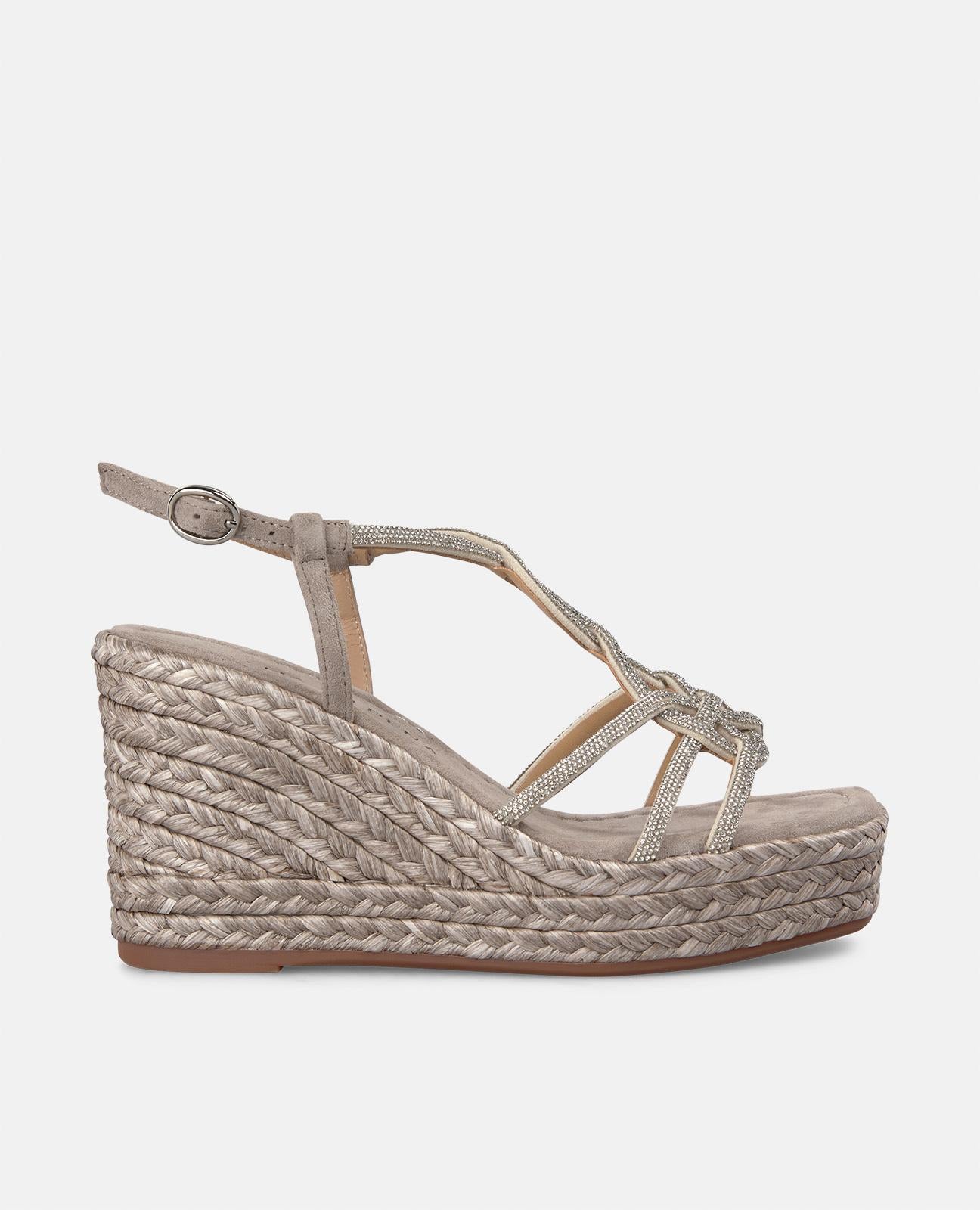 CUÑA TIRAS ENTRELAZADAS