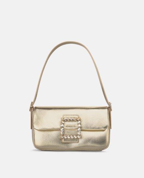 HANDTASCHE MIT QUADRATISCHEM ORNAMENT