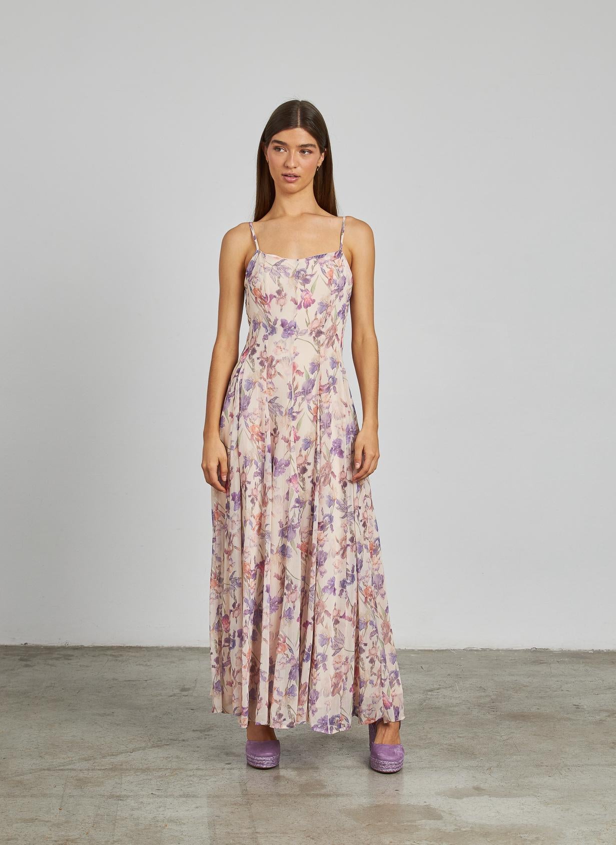 MIDI STRAPS DRESS