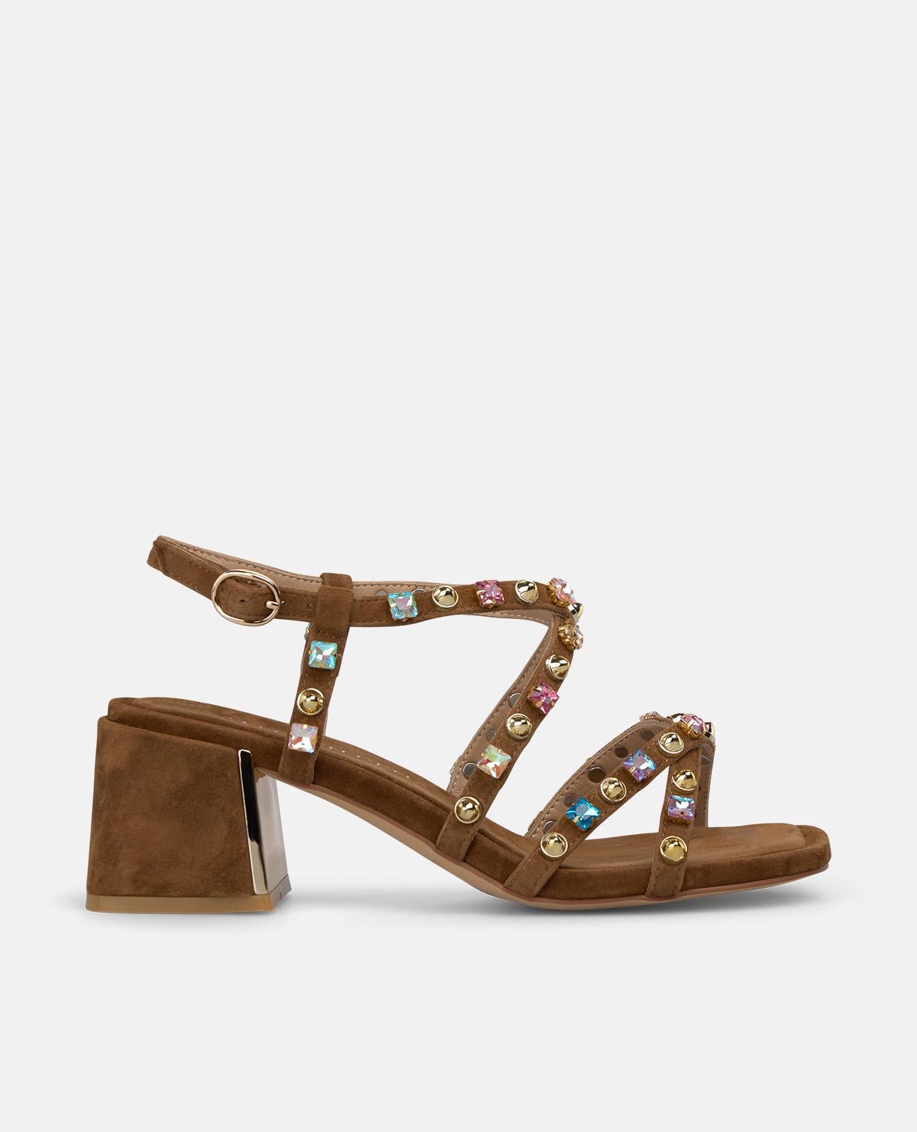 SANDALIA TACHUELAS BRILLANTES