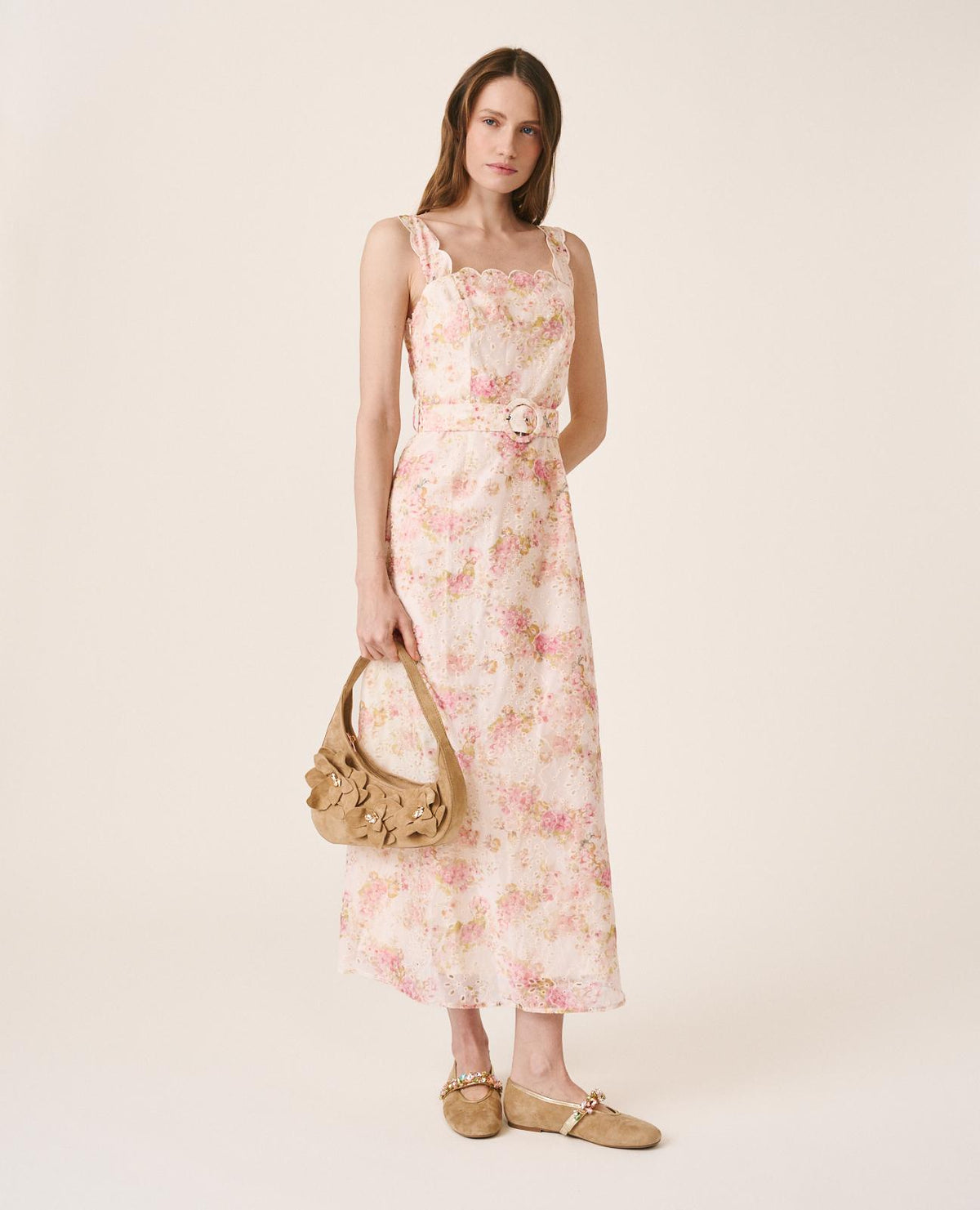 LONG FLORAL DRESS