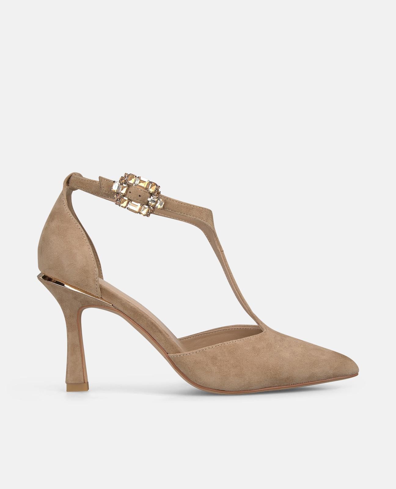 SALON CON HEBILLA DE PEDRERIA