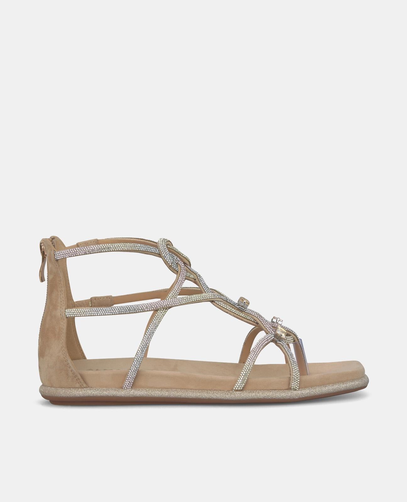 SANDALIA PLANA ENTRELAZADA