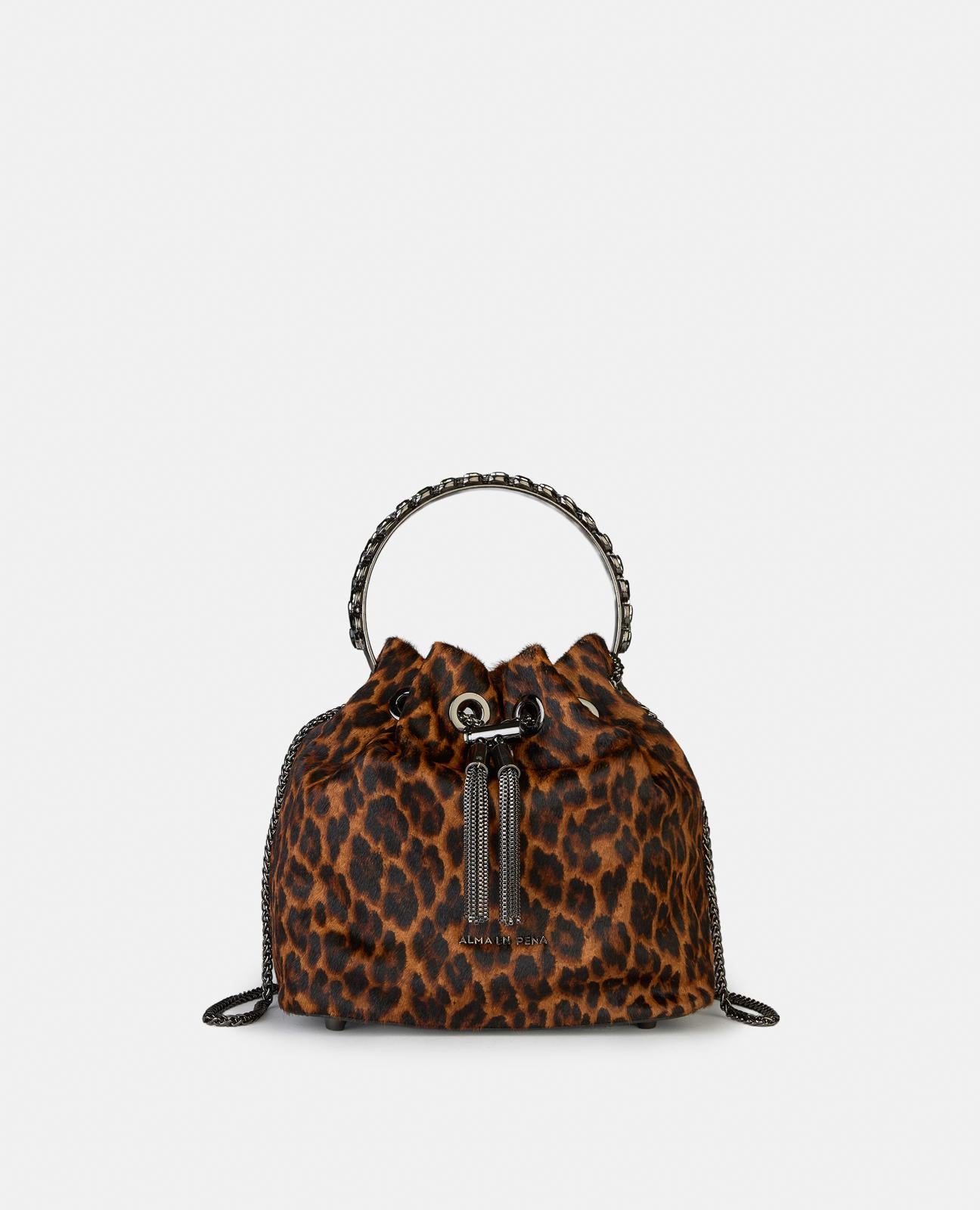 BOWLER-TASCHE MIT ANHÄNGER-DETAIL