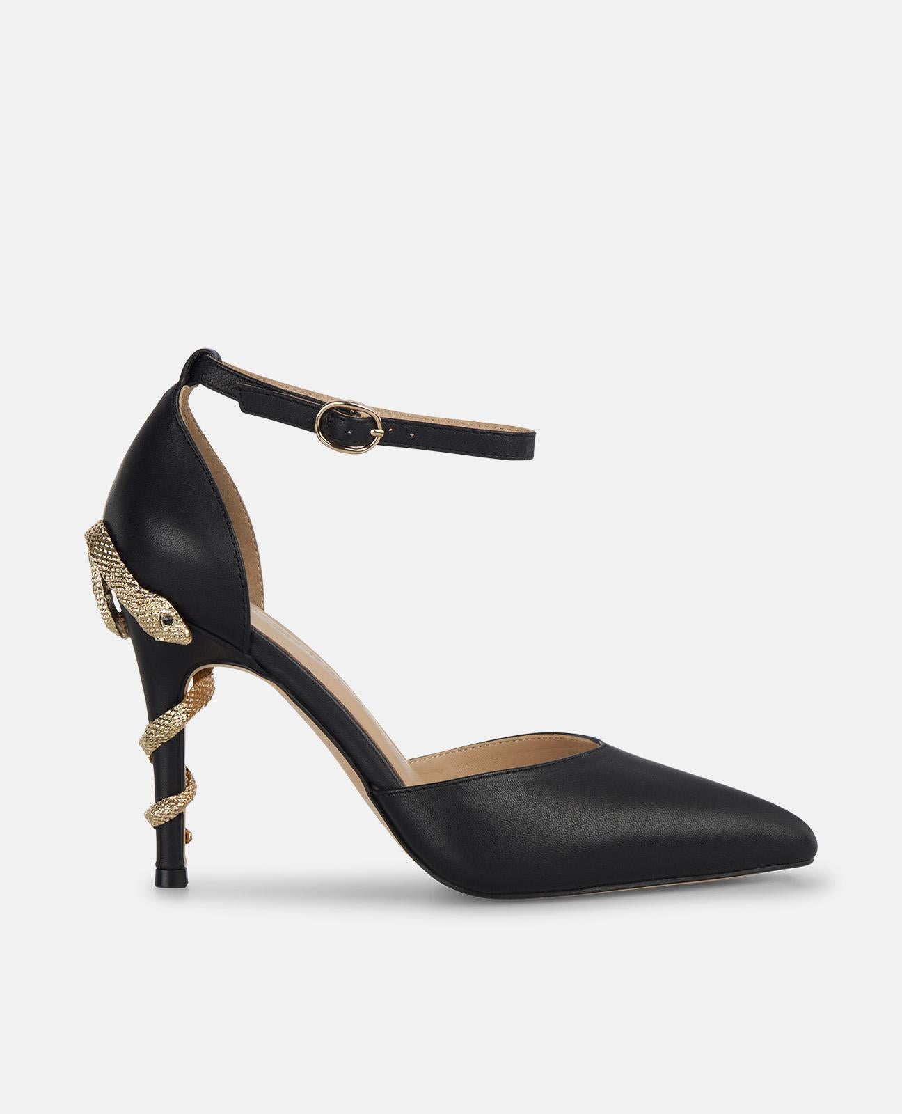 SAPATOS COM SALTO DE COBRA