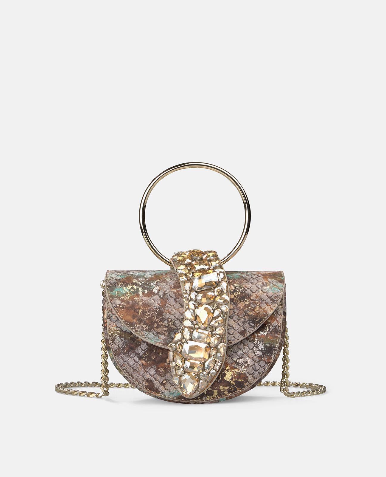SNAKE SHOULDER BAG