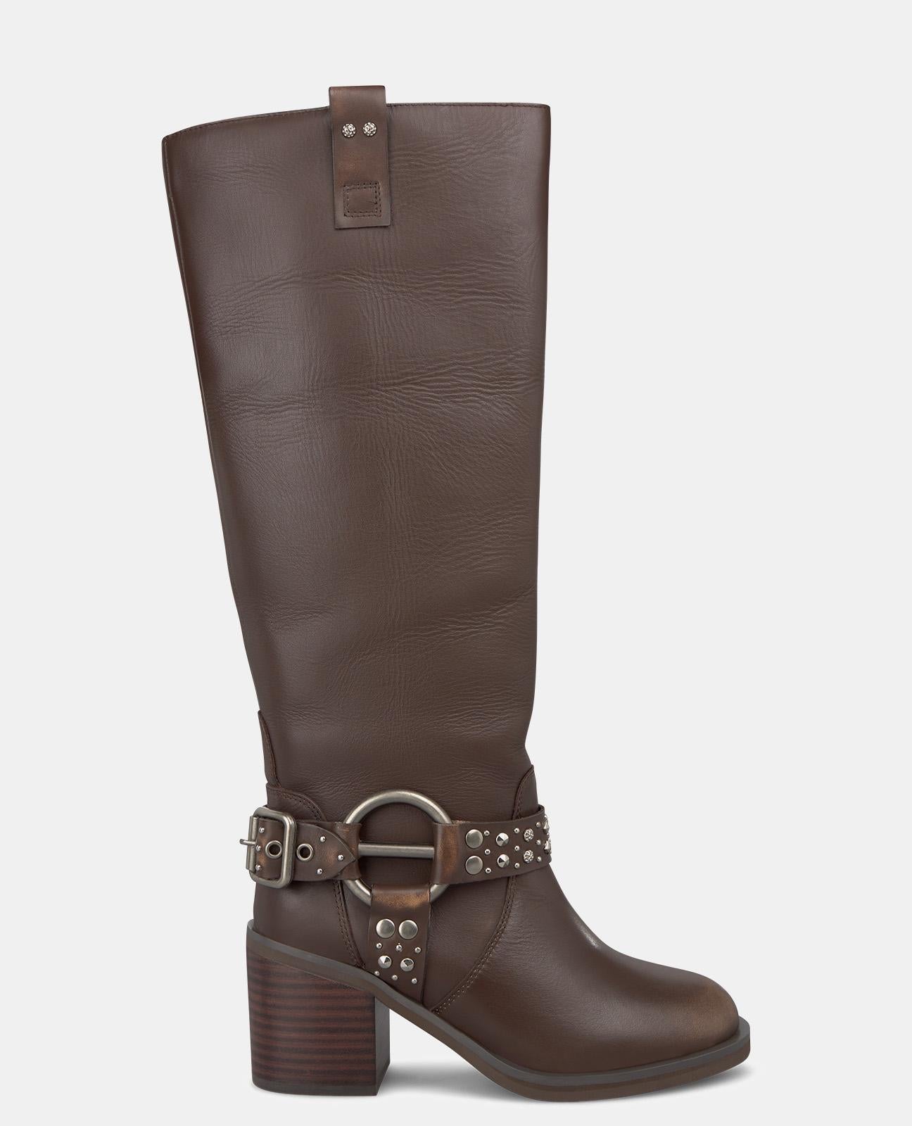 METALLIC CIRCLE HEEL BOOT