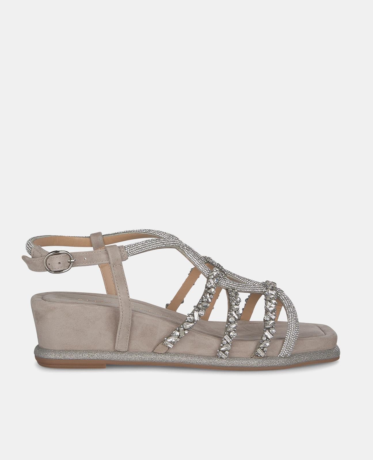 CUÑA MEDIA TIRAS ENTRELAZADAS