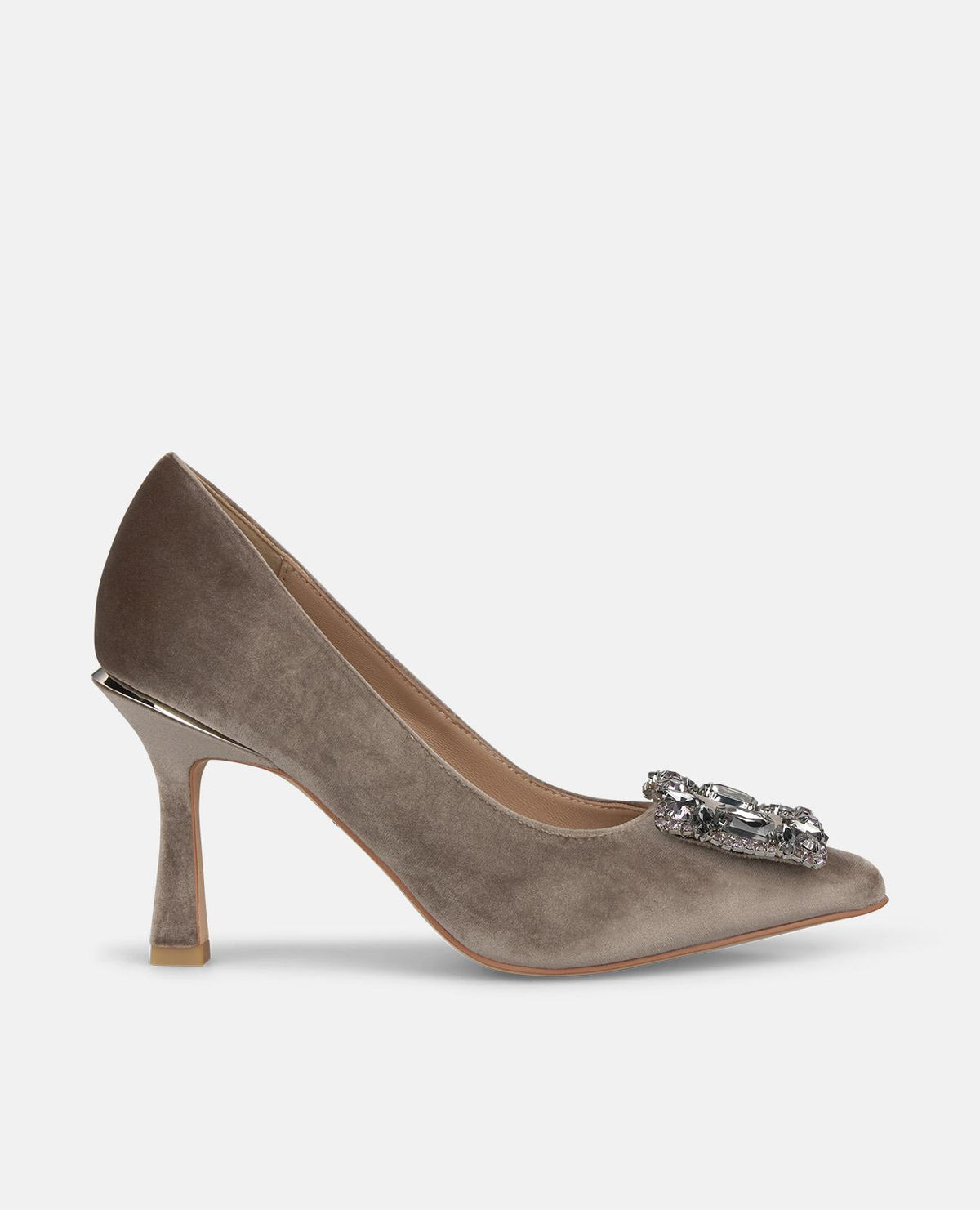 FLOWER HEELED SHOE