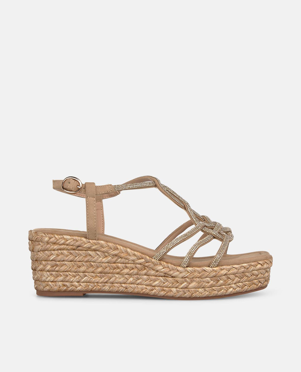 MID-HEEL WEDGE SANDALS