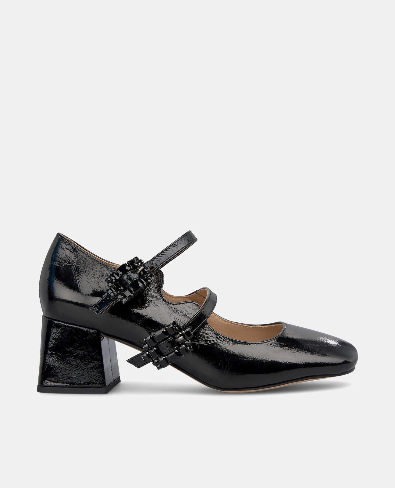 STÖCKELSCHUH MIT SCHNALLEN