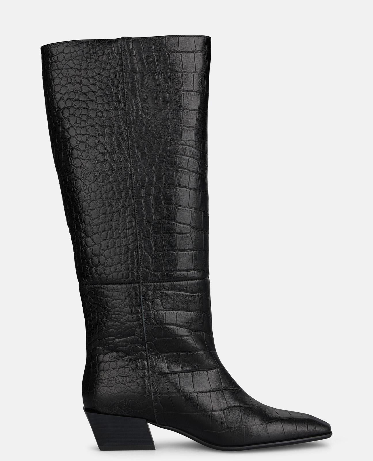 BOTA DE PIEL ANIMAL PRINT