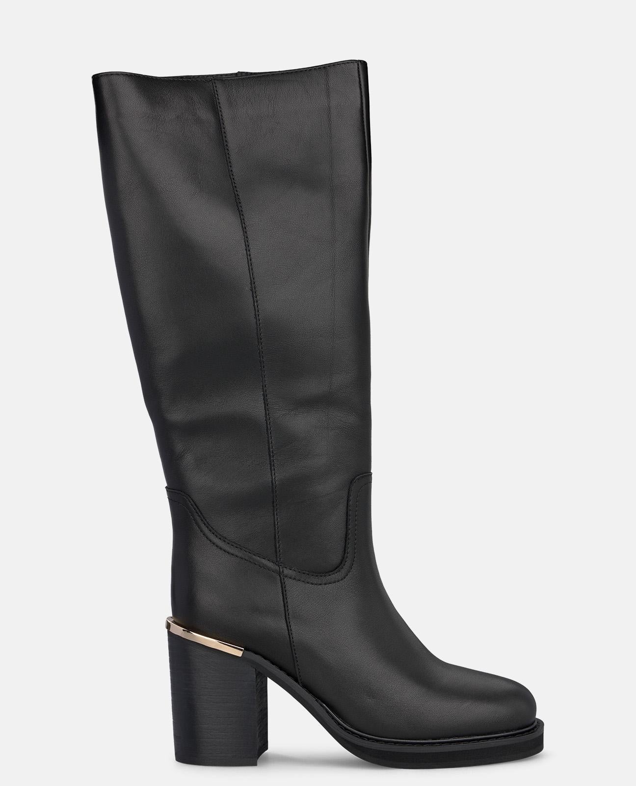 BOTA ALTA DE PIEL