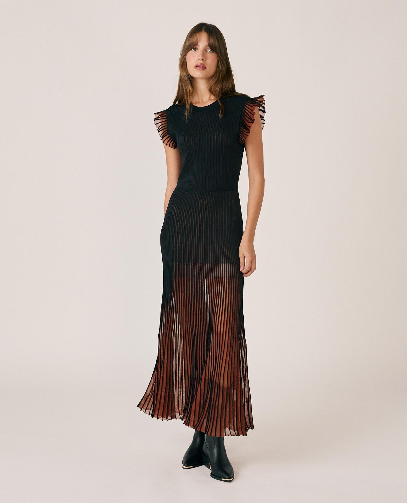 VESTIDO MIDI CANALÉ