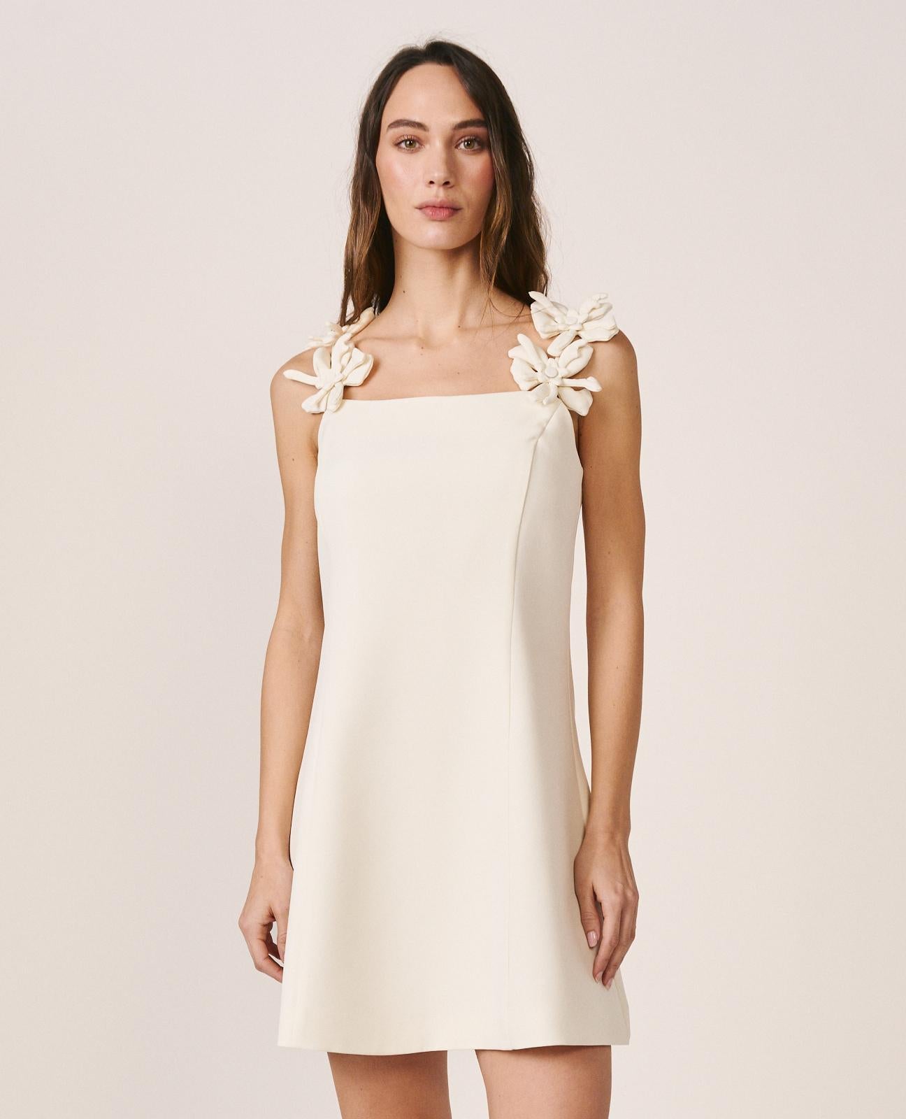 VESTIDO DE ALÇAS FLORAIS