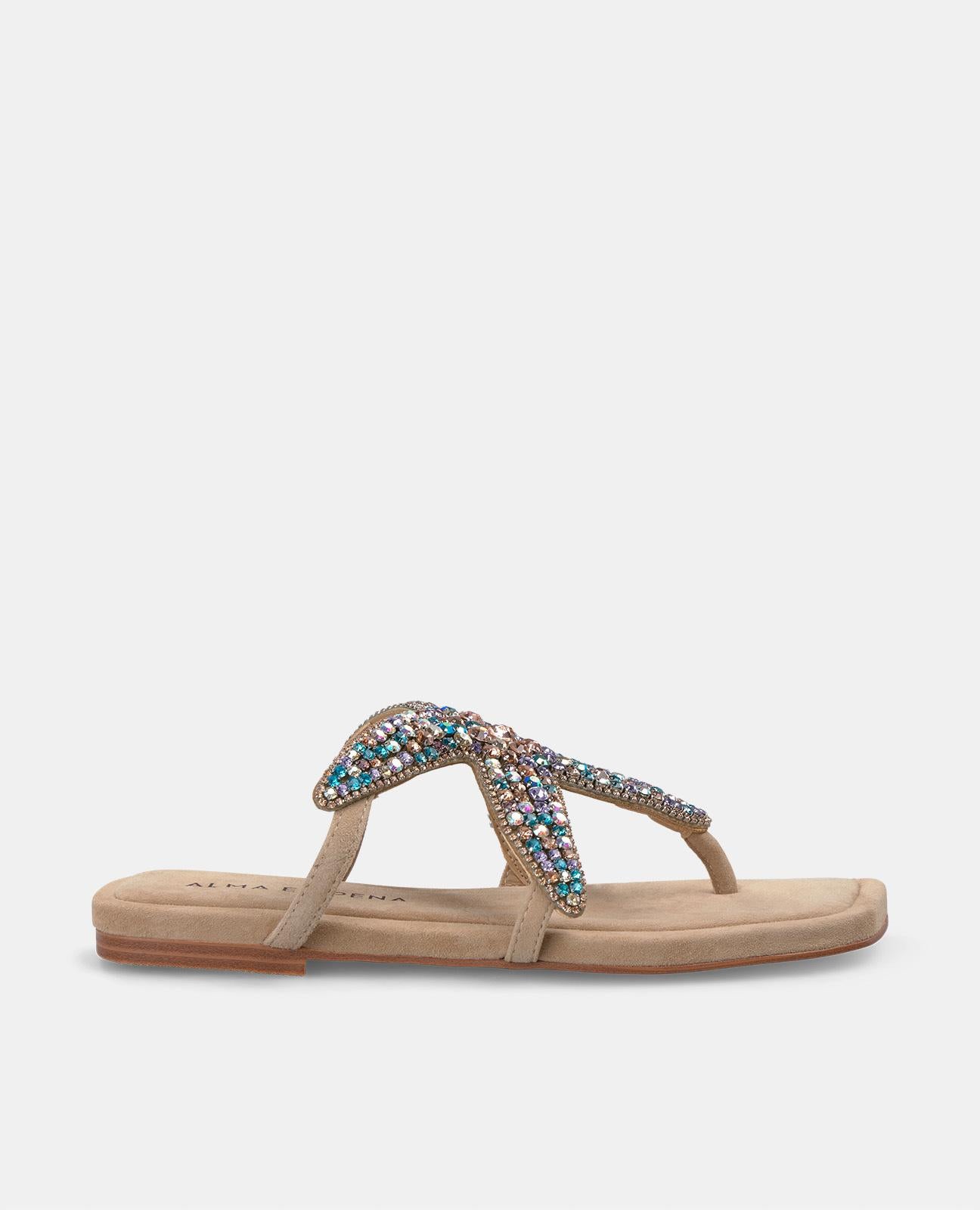 SANDALIA PLANA ESTRELLA