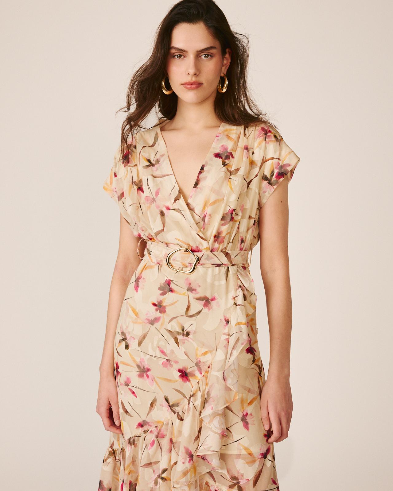 VESTIDO DE MANGA CURTA